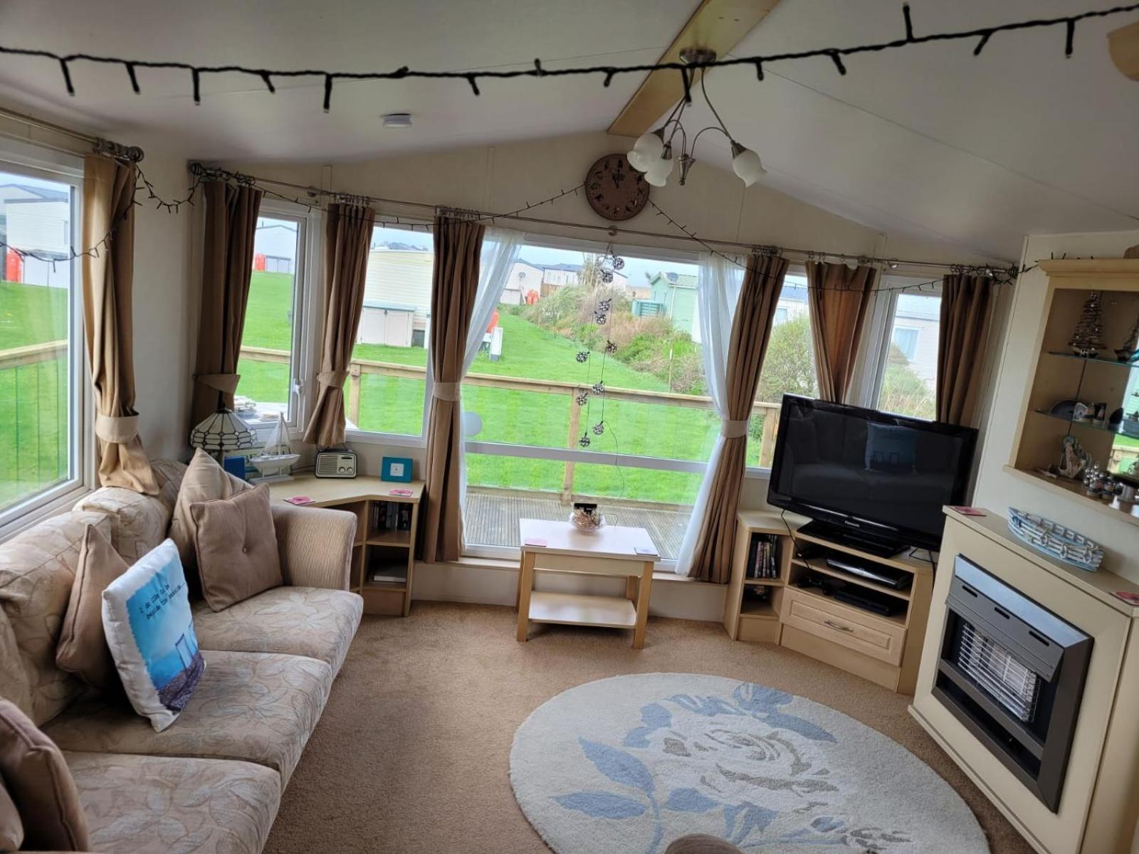 Cosy Caravan Sunbeach Llwyngwril Eksteriør bilde
